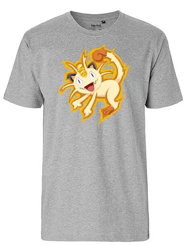 The Payday King - king, könig, lion, löwe, katze, cat, payday, zahltag, meow, miau, pocket, monster, gaming, classic games, retrogaming - Fairtrade T-Shirt