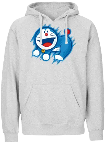 The Time King - lion, löwe, cat, katze, king, könig, dorae, mon, japan, tv, television - Fairtrade Hoodie