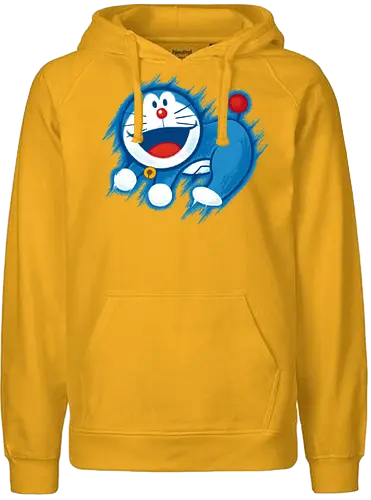 The Time King - lion, löwe, cat, katze, king, könig, dorae, mon, japan, tv, television - Fairtrade Hoodie