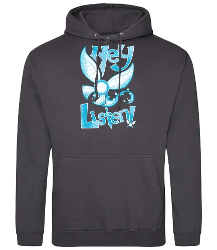 Most annoying Navigator - fee, fairy, navi, listen, gaming, hey, retrogames, videogames - Standard Hoodie