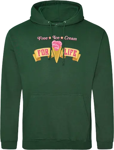 free ice cream for life