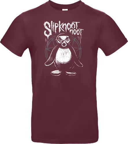 Slipknootnoot - penguin, pinguin, Noot, metal, Metalshirt, bandshirt, mashup - Standard T-Shirt