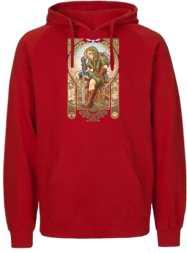 Hylian Spirit - gaming, classic gaming, retrogaming, Hero of Time - Fairtrade Hoodie