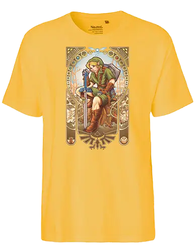 Hylian Spirit - gaming, classic gaming, retrogaming, Hero of Time - Fairtrade T-Shirt