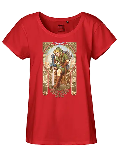 Hylian Spirit - gaming, classic gaming, retrogaming, Hero of Time - Fairtrade Girl Shirt