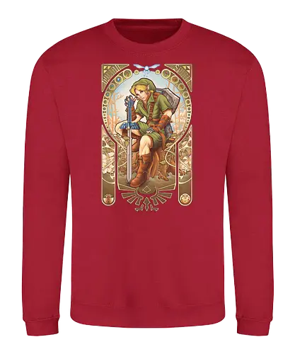 Hylian Spirit - gaming, classic gaming, retrogaming, Hero of Time - Sweatshirt