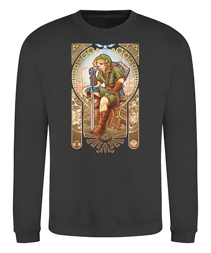 Hylian Spirit - gaming, classic gaming, retrogaming, Hero of Time - Sweatshirt