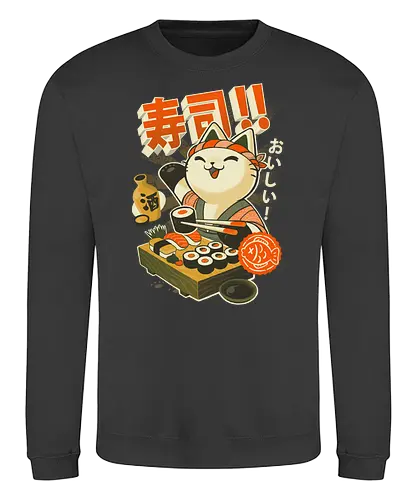 Sushi Chef - sushi, Koch, food, japan, maki, nigiri, Japanese - Sweatshirt