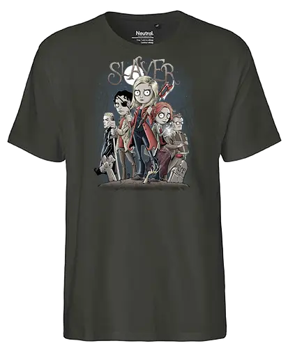 Slayer - buffy, im bann der dämonen, vampire slayer, vampirjäger, joss whedon - Fairtrade T-Shirt
