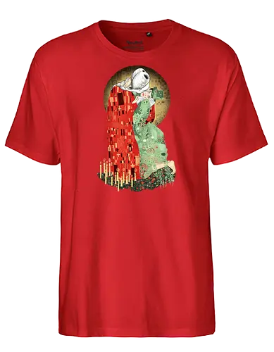 The Bloody Kiss - gary oldman, fantasy, vampire, vampir, art, kunst, dracula, bram stoker - Fairtrade T-Shirt