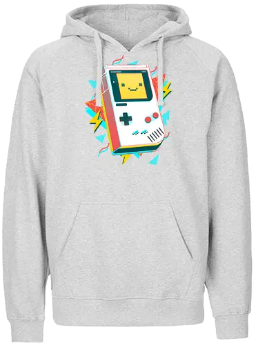 My Boy - gaming, 80s, 90s, retro, handheld, console, pixel - Fairtrade Hoodie