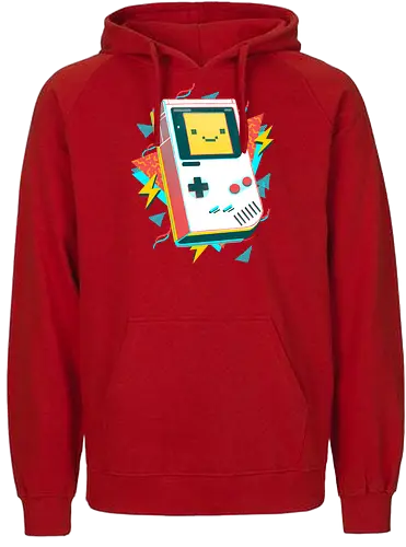 My Boy - gaming, 80s, 90s, retro, handheld, console, pixel - Fairtrade Hoodie