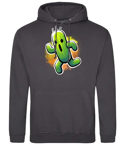 Cactus Watercolor - kaktus, final, fantasy, enemy, boss, fight, Kaktus - Standard Hoodie