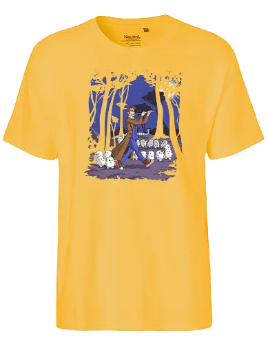 Doctor Hamelin - Doctor, drwho, hameln, adipose, bbc, david tennant - Fairtrade T-Shirt