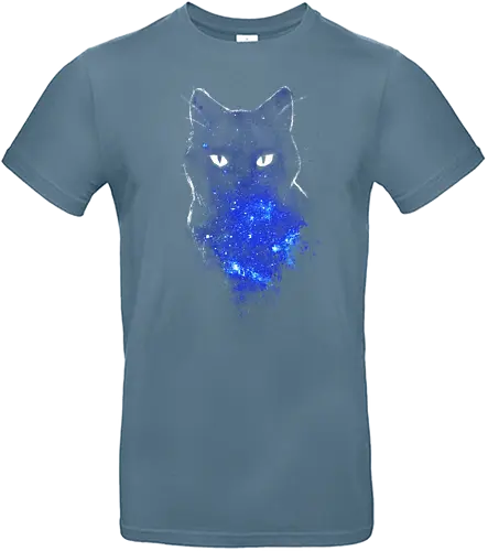 Constellation eyes - cat, katze, space, galaxy, stars, sterne, weltall - Standard T-Shirt