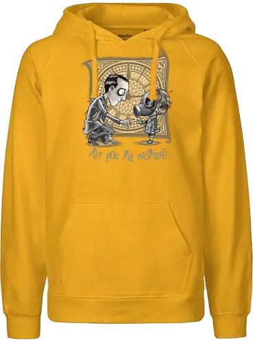 I am not your Mummy - Doctor, drwho, bbc, mummy, eccleston - Fairtrade Hoodie