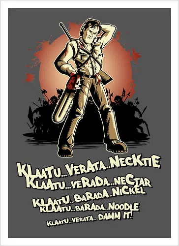 Klaatu Barada Nikto