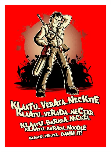 Klaatu Barada Nikto