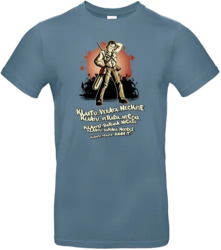 Klaatu Barada Nikto - armee der finsternis, ash, bruce campbell, army of darkConsoles - Standard T-Shirt