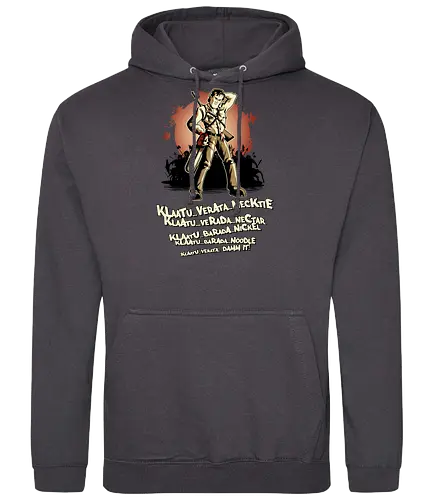 Klaatu Barada Nikto - armee der finsternis, ash, bruce campbell, army of darkConsoles - Standard Hoodie