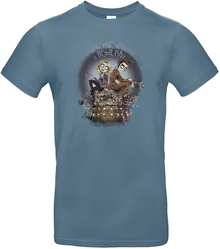 Making the Universe a better Place - Doctor, drwho, bbc, david tennant, rose, dalek - Standard T-Shirt