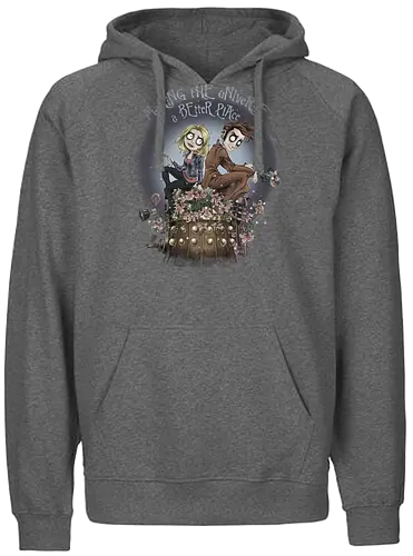 Making the Universe a better Place - Doctor, drwho, bbc, david tennant, rose, dalek - Fairtrade Hoodie
