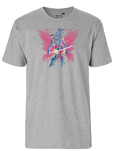 Mental Butterfly - comic, hero, mutant, film - Fairtrade T-Shirt