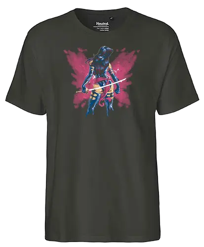 Mental Butterfly - comic, hero, mutant, film - Fairtrade T-Shirt