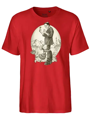 Monster Hug - monster, frankenstein - Fairtrade T-Shirt