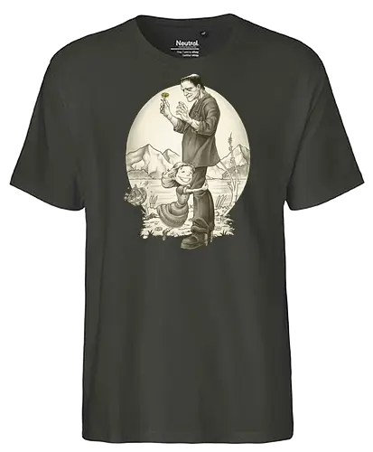 Monster Hug - monster, frankenstein - Fairtrade T-Shirt