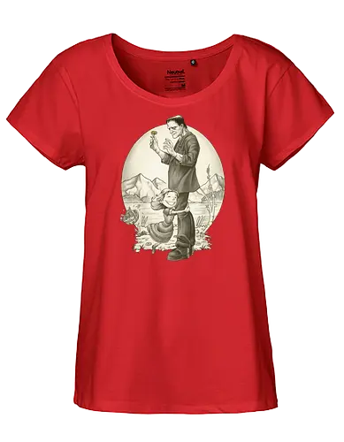 Monster Hug - monster, frankenstein - Fairtrade Girl Shirt