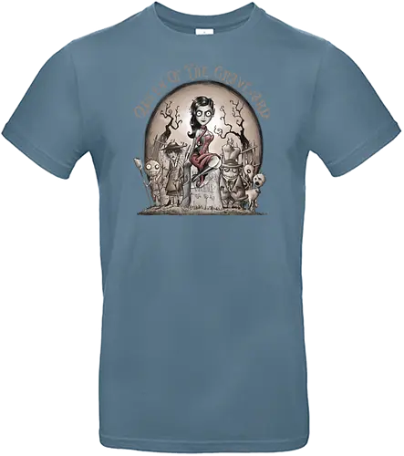 Queen of the Graveyard - vampire, lenna vamp - Standard T-Shirt