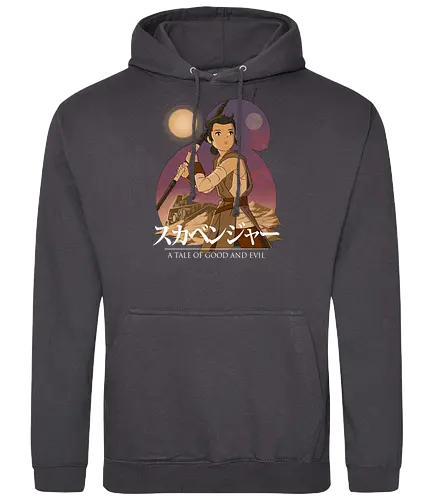 Scavenger - space opera, anime, mashup, sci fi, science fiction, the force - Standard Hoodie