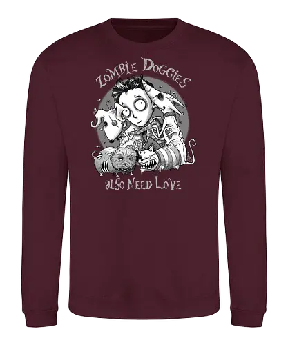 Zombie Doggies - frankenweenie, tim burton - Sweatshirt