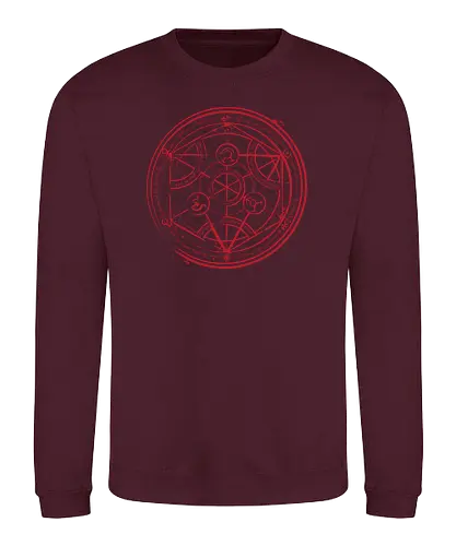 Transmutation Circle - anime, fullmetal alchemist, human transmutation, tv show - Sweatshirt
