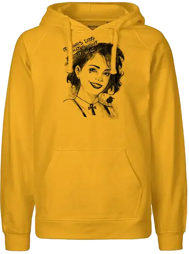 Dead Smile - sandman, neil gaiman, gaiman, comics, death - Fairtrade Hoodie