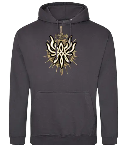 Sword of Creation - gaming, console, fire, Emblem, sword, schwert, weapon - Standard Hoodie