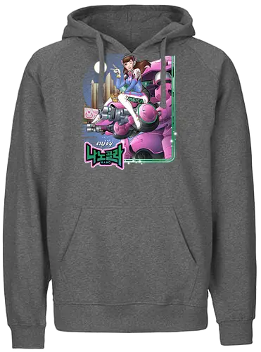 The World needs Nano - cola, d.va, gaming, gamingshirt - Fairtrade Hoodie