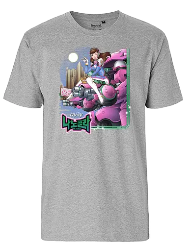 The World needs Nano - cola, d.va, gaming, gamingshirt - Fairtrade T-Shirt