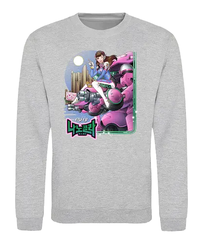 The World needs Nano - cola, d.va, gaming, gamingshirt - Sweatshirt