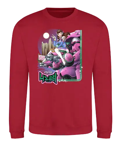 The World needs Nano - cola, d.va, gaming, gamingshirt - Sweatshirt
