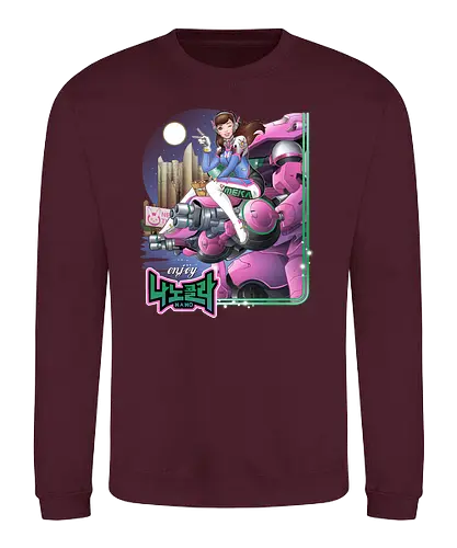 The World needs Nano - cola, d.va, gaming, gamingshirt - Sweatshirt