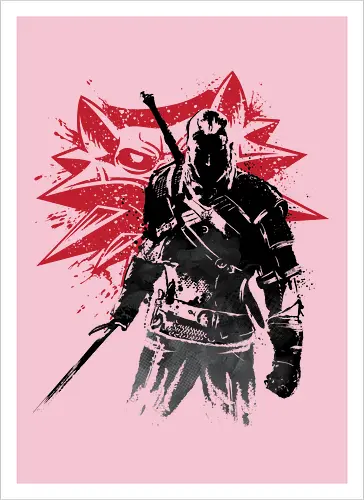 The Witcher Sumi-e