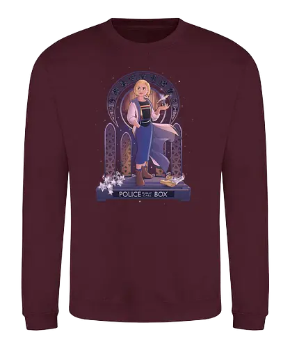 I Am Your Doctor - doctor, who, 13th, tardis, tv, series, Hedgehog screwdriver - Sweatshirt