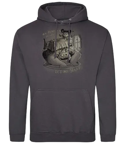 Every night the same - monster, bed, bett, schlafen, kind, grusel, creepy - Standard Hoodie