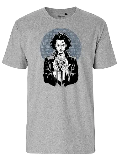 A Dream Of Black - sandman, comics, gaiman, eternals, dream - Fairtrade T-Shirt