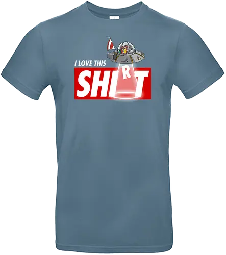 I love this shirt - rick, morty, shirt, shit, joke, spaß, fun, adult, cartoon, trickfilm - Standard T-Shirt