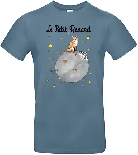 Le Petit Renard - der kleine prinz, Prince, the little prince, fox, fuchs, art, kunst, dr. monekers - Standard T-Shirt
