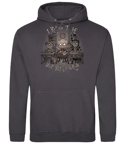 Different - different, school, normal, I refuse, bully, nerd, geek - Standard Hoodie
