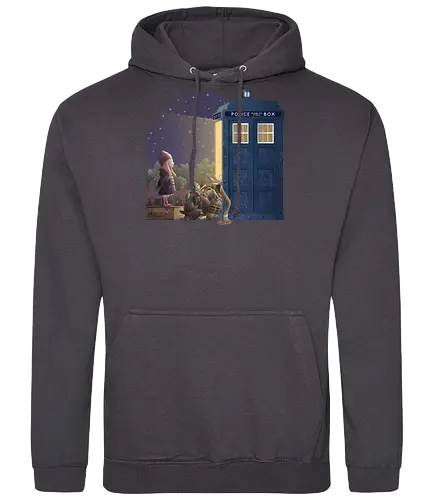 When you come for me - doctor, who, dr who, tardis, scifi - Standard Hoodie